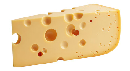 Isolated Swiss Cheese Wedge with Holes