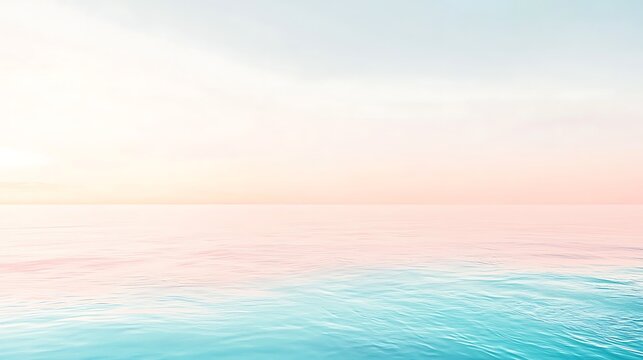 Dreamy abstract motion of pastel blue and pink waves captured with mirrorless 70mm lens, soft long exposure effect, natural soft light