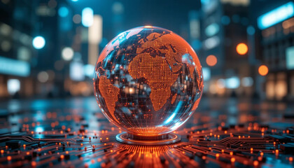 Global Technology Innovation and Digital Connectivity on Circuit Board