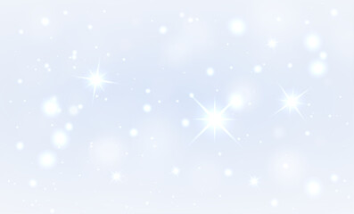 Transparent PNG stardust with glitter glow, confetti and festive shining light.