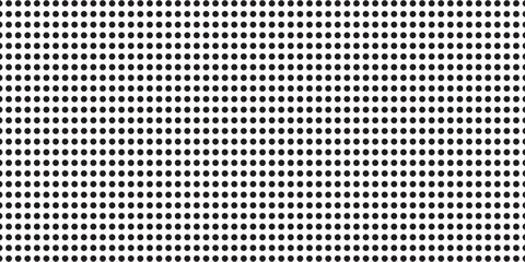 Dot pattern seamless background. Polka dot pattern template Monochrome dotted texture modern seamless