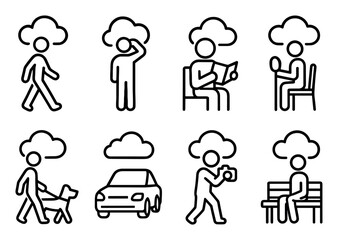 Cloudy Weather Icons