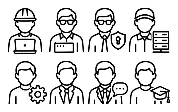 Tech Roles Icons