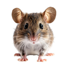 rat on white background