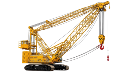 Isolated Crane