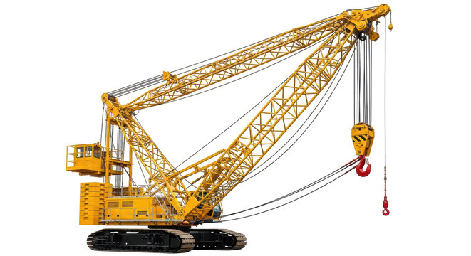 Isolated Crane
