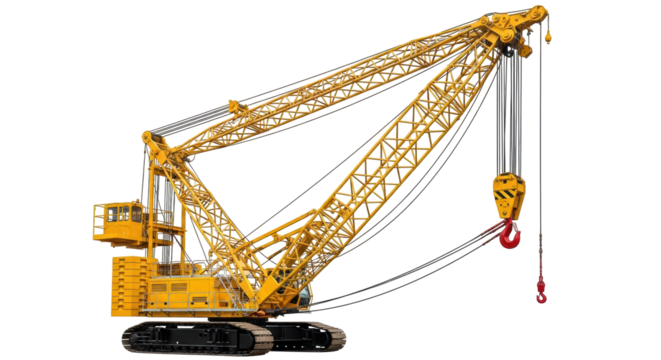 Isolated Crane