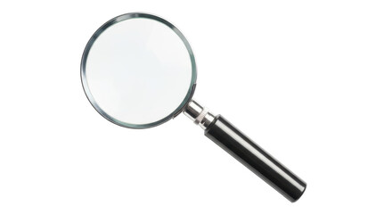 Isolated Magnifying Glass
