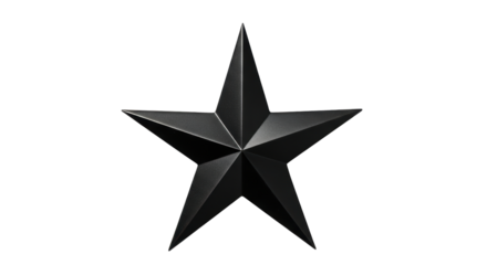 Isolated Black Star