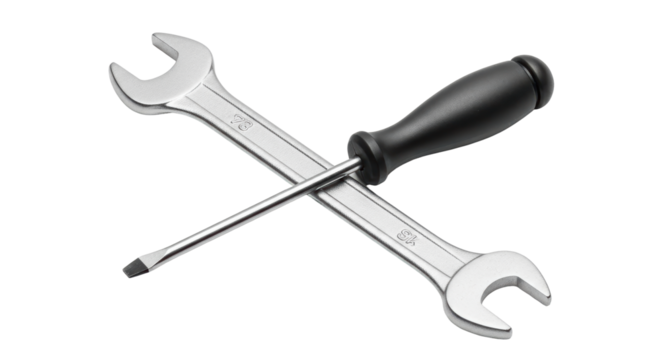 Isolated Screwdriver with Wrench