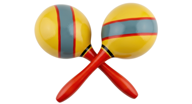 Isolated Maracas
