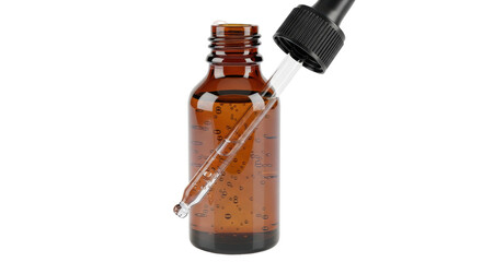 Isolated Dropper Bottle