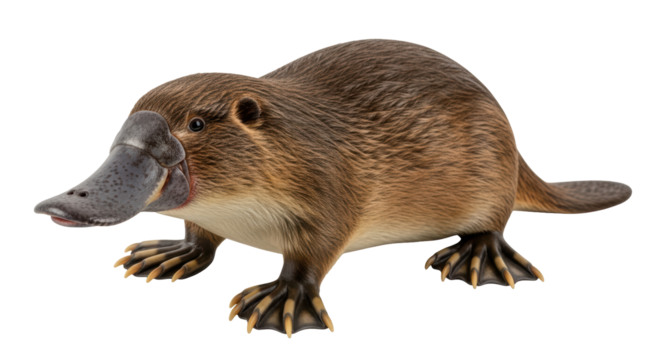 Isolated Platypus