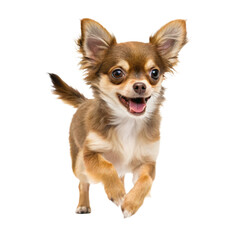 Obraz premium Happy playful chihuahua playing on png chihuahua png dog png playful png happy png pet png animal png transparent background
