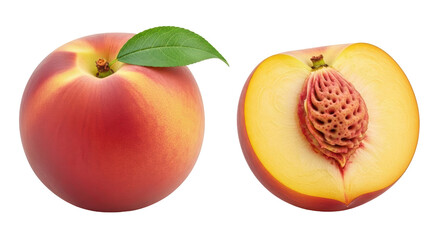 Isolated Peach