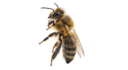 Isolated Honey Bee