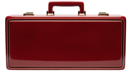 Isolated Red Briefcase