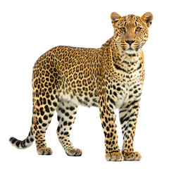 Fototapeta premium Leopard png leopard png animal png wild png big cat png predator png transparent background