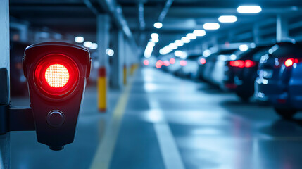 Smart LPR camera parking system solutions are visualized, showing automated number plate recognition for barrier-free parking lot management