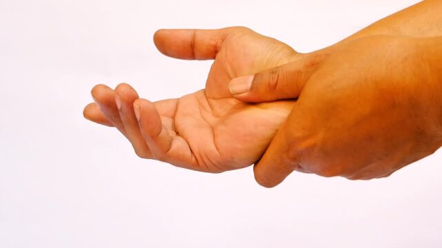 An Asian man has tingling and numbness in his hand which causes beriberi.