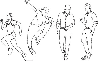 sports line art, athlete sketch, sportsman outline, minimal sports drawing, player illustration, sports decor art, modern athlete sketch, sports cartoon style, sports figure outline, physical activity