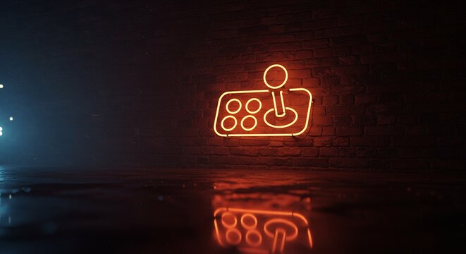 neon cafe sign
