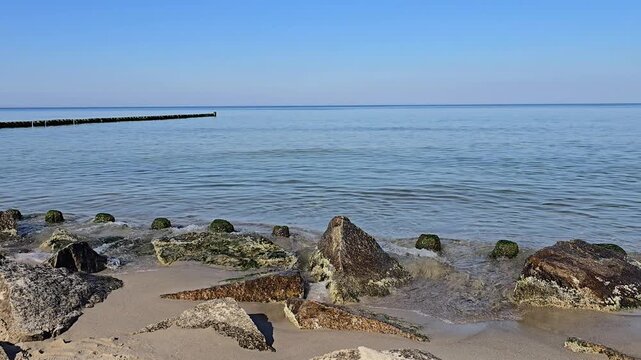 D&uuml;nenpromenade Seebad Loddin an der sch&ouml;nen Ostsee Usedom	