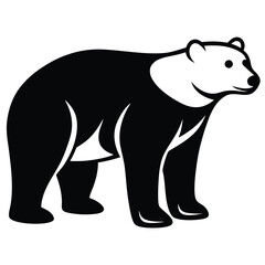 polar bear vector icon