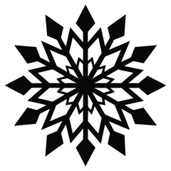snowflake vector icon