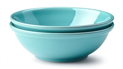 Wabi-sabi handmade ceramic bowl set, PNG isolated for lifestyle poster & brand visuals