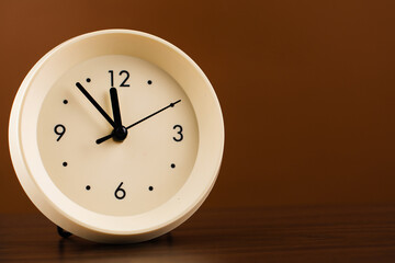 Clocks tell time and use time effectively. Work and life. Stopped hands. Studio photography.