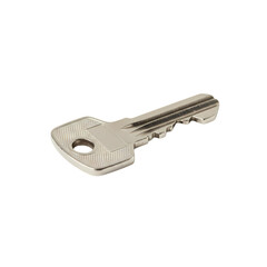 Unlocking Success A Detailed Look at a Modern House Key on transparent background
