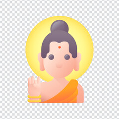 Buddha Serenity Icon