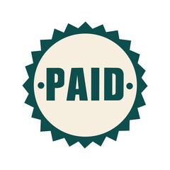 paid stamp