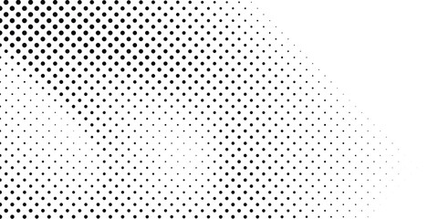 grunge Halftone white and black dots pattern and black gradient grunge texture background. Dotted line comic sport style background