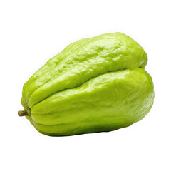 Naklejka premium Fresh chayote squash isolated on transparent background