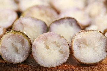 Fresh Chinese Yam Slices Iron Stick Variety Hebei Organic Root Vegetable Healthy Cooking Ingredient