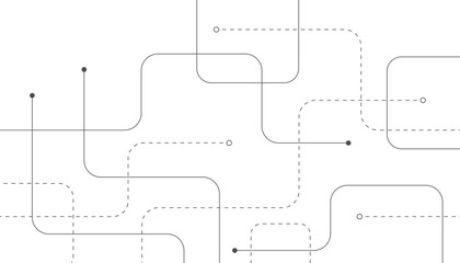 Abstract background with technology circuit board texture. Modern electronic motherboard texture. Creative idea for internet technology. Tech concept for header, web banner, website, presentation.