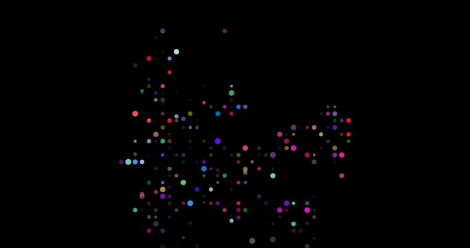 Digital Spheres Emerge Forming Hypnotic French Southern Territories Map Animation