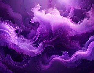 Obraz premium asymmetrical abstract background with violet purple smoke