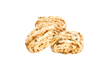 Homemade Artisan Spicy Meat Filled Pastry Rolls - Traditional Flaky Buns for Sharing