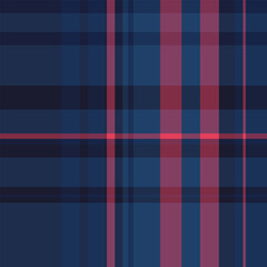 Classic plaid pattern with intersecting lines in navy, blue, and wine hues.  Perfect for backgrounds, textiles, and design projects requiring a traditional touch.  Versatile, clean, and elegant.