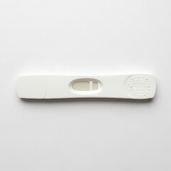 Negative pregnancy test isolated on white background for medical use