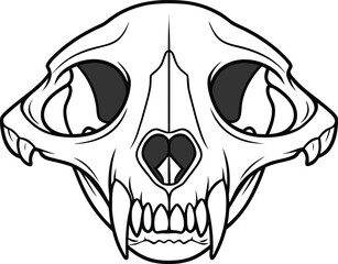 Realistic Animal Skull Illustration. Vintage Animal Skull Design. Tribal Deer Skull Illustration. Western Bull Skull Design. Wild Buffalo Skull Illustration. Animal Skeleton Skull Design. Cow Skull