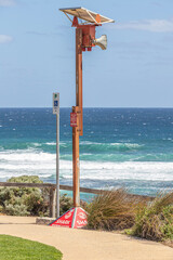 Shark Warning System at Surfers Point, Prevelly, Margaret River Region, Shire of Augusta in the SW...