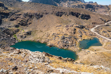 The scenic views of glacial Sat lakes, located on Cilo Mountains, which has an altitude of 3,500 meters, would become a new tourist attraction for nature lovers across the world in Hakkari, Turkey