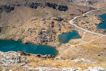 The scenic views of glacial Sat lakes, located on Cilo Mountains, which has an altitude of 3,500 meters, would become a new tourist attraction for nature lovers across the world in Hakkari, Turkey