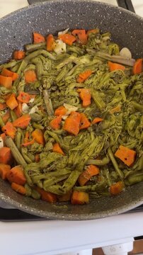 Salad with bracken