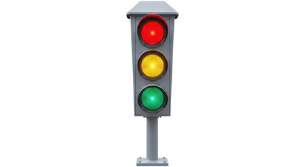 Isolated Traffic Light