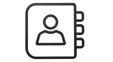 Isolated Contact Book